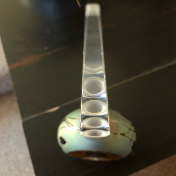 ***SOLD!!!**** Zweifel one of a kind glass perfume bottle  falling heart design. - Picture 10 of 12